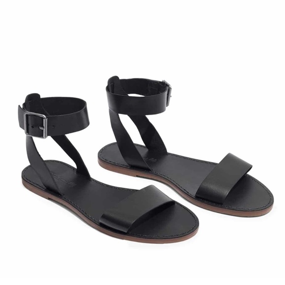 Madewell Shoes - Madewell•NWT black sandals 9.5
